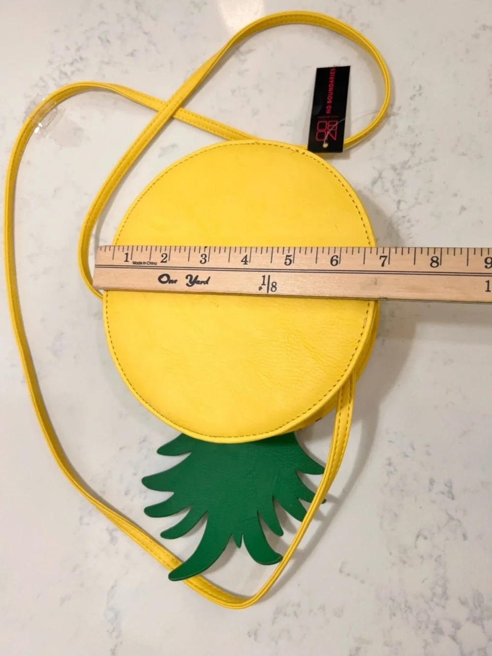Pineapple Kids Crossbody Bag in Yellow and Green